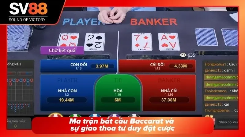 Bảng thống kê kết quả đường cầu trực quan