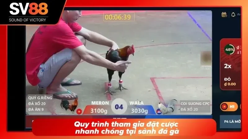 Thao tác đăng ký và vào bàn cược siêu tốc