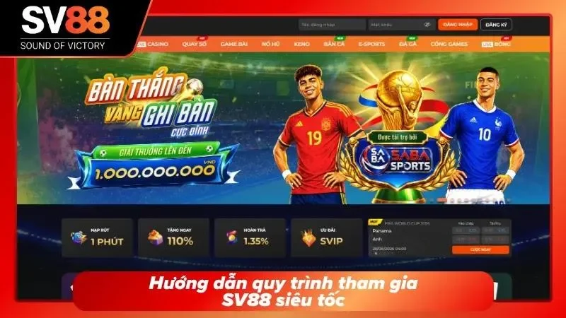 Các bước đăng nhập SV88 nhanh chóng trên mọi thiết bị