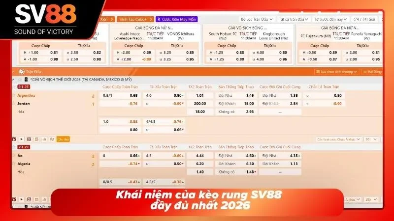 Bật mí về kèo rung vạn người mê tại nền tảng