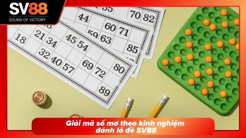 Tra cứu sổ mơ là kinh nghiệm đánh lô đề SV88