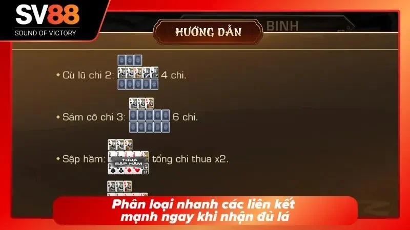 Nhanh chóng phân loại các liên kết mạnh ngay khi đã đủ bài