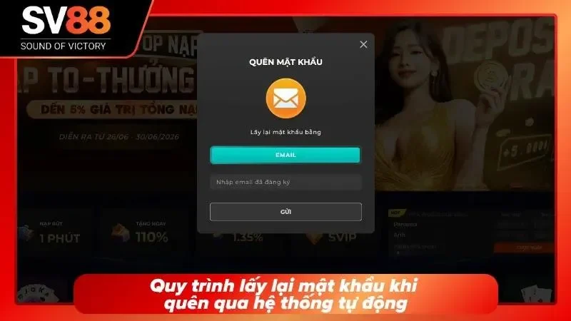Các phương pháp để tạo lại thông tin tài khoản
