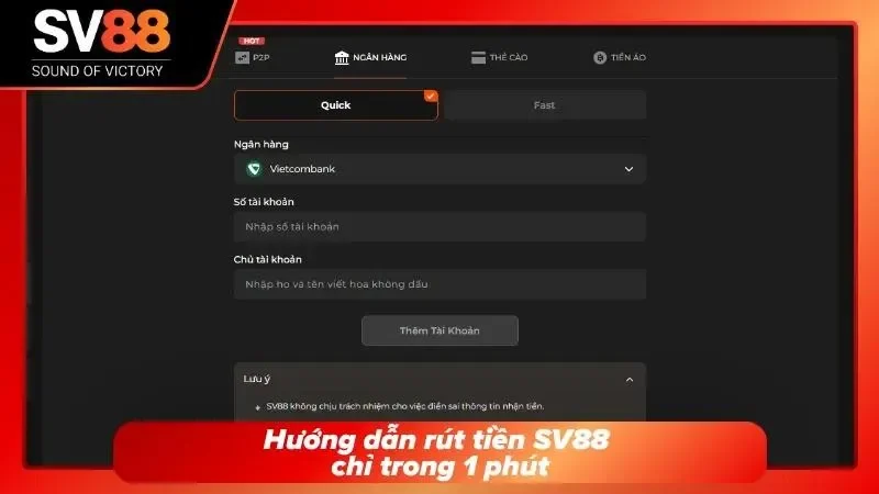 Quy trình thực hiện chỉ với 1 phút