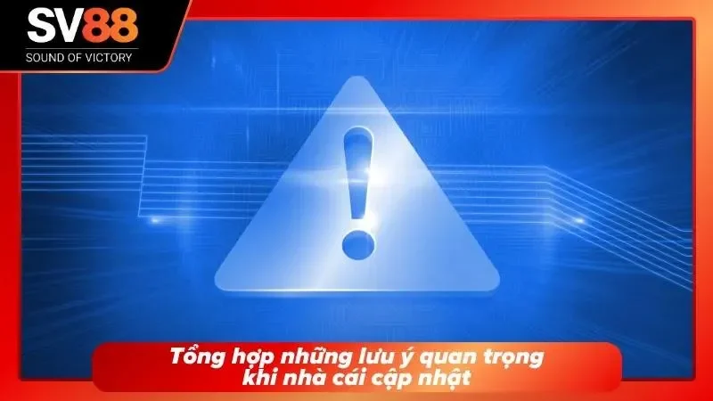 SV88 bảo trì và những lưu ý người tham gia cần nắm