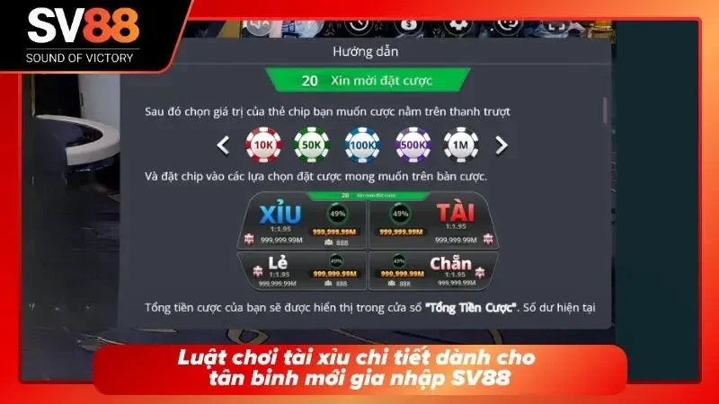 Tìm hiểu bộ luật nền tảng của tựa game tài xỉu